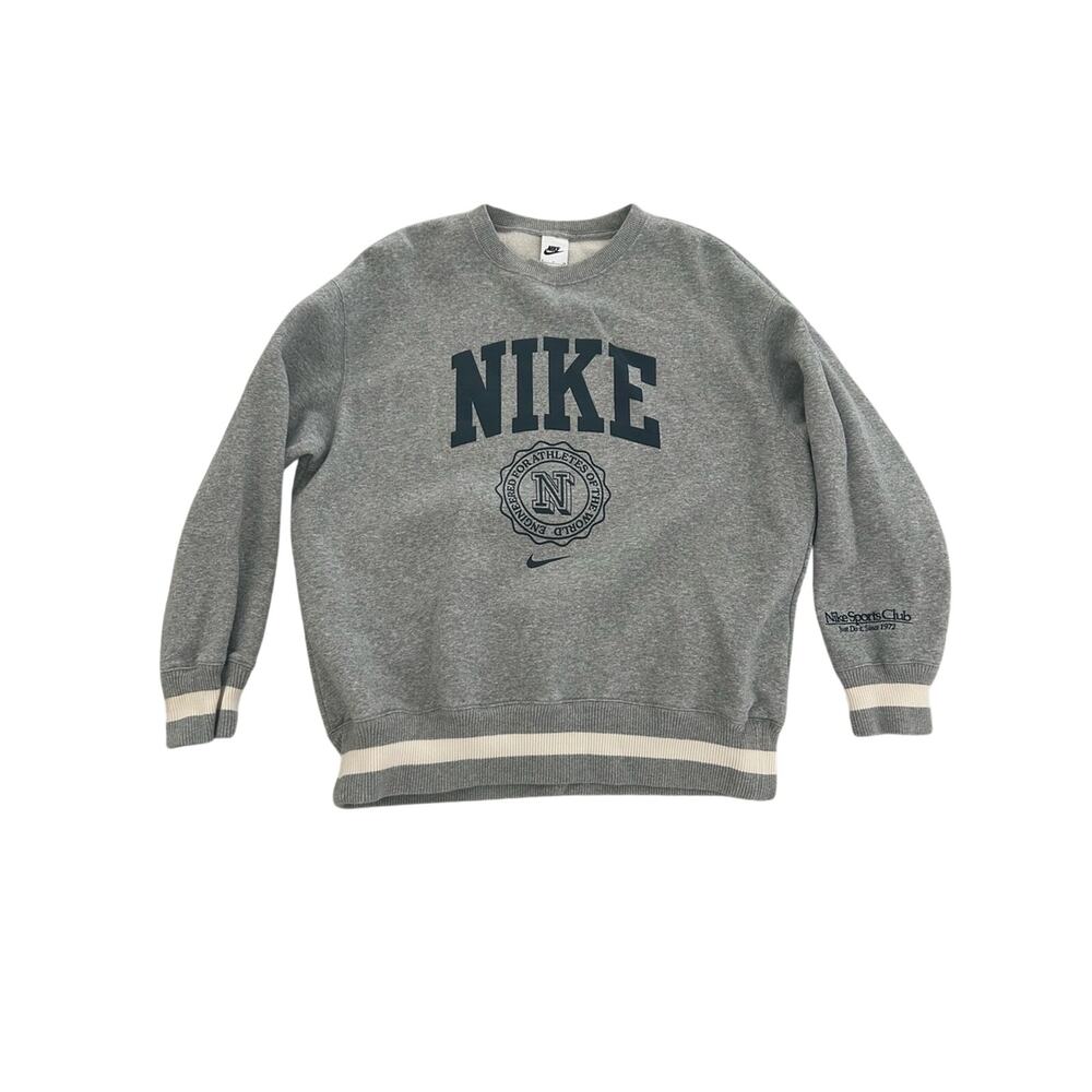 NWOT Nike Women’s Sportswear Phoenix Fleece Heritage Grey Sweatshirt Size S